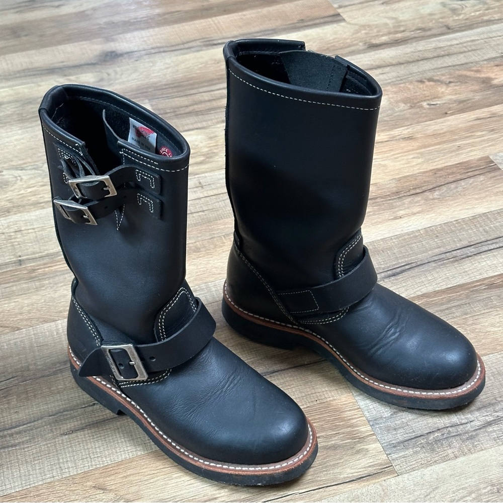 Women Red Wing 4301 Indian Motorcycle collab - Engineer Boot